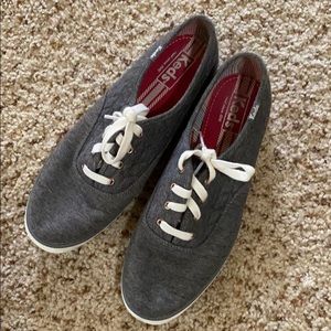 Keds women’s champion original in charcoal gray